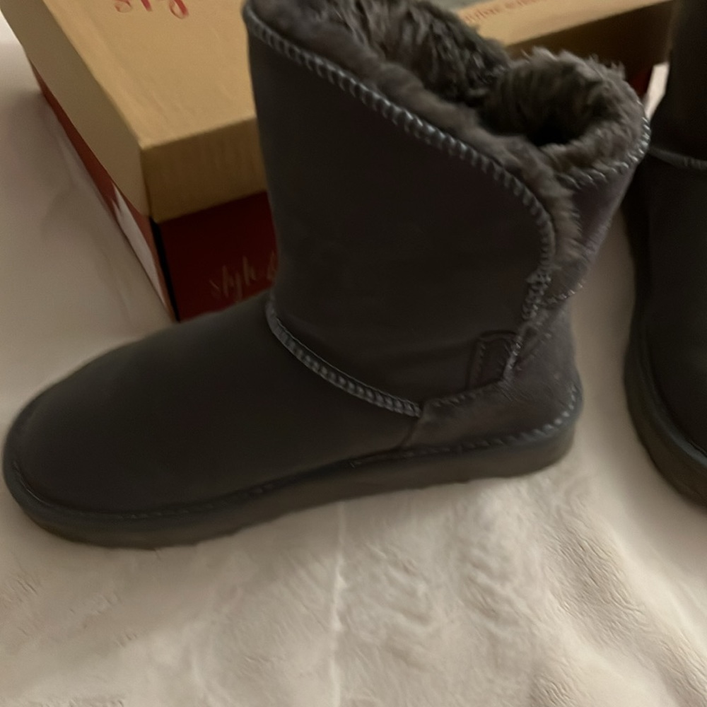 Style & Co. Dark Gray Boots - New With Tags - Picture 5 of 10